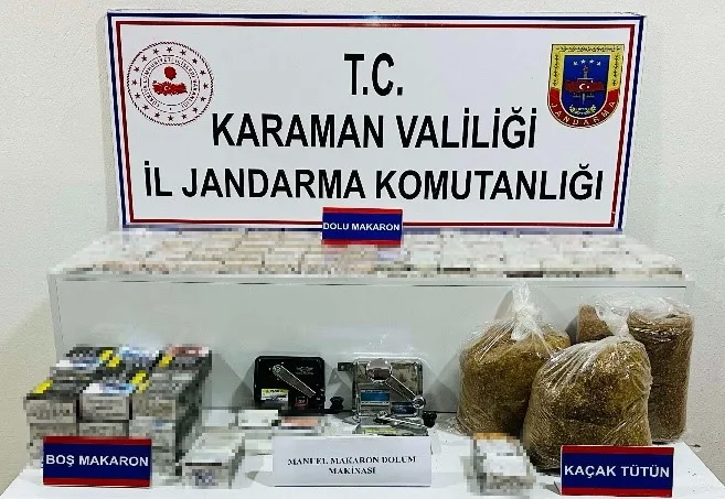 Karaman’da Jandarma Nefes Aldırmıyor: 15 Aranan Şahıs Tutuklandı, Kaçak Ürünler Ele Geçirildi