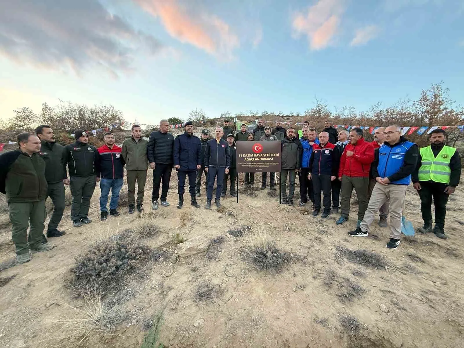 Karaman’da Hava Şehitleri Anısına 50 Bin Fidan Toprakla Buluşturuldu