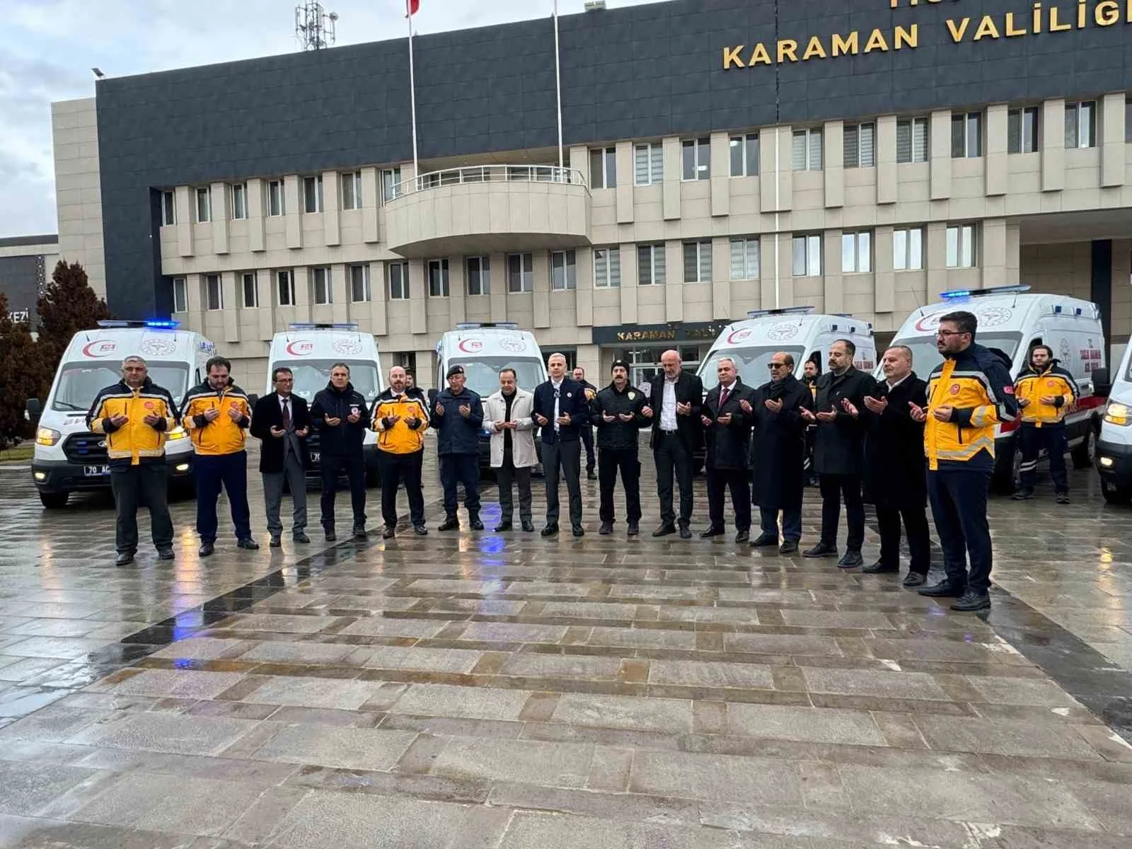 Karaman’da 6 Yeni Ambulans Hizmete Alındı