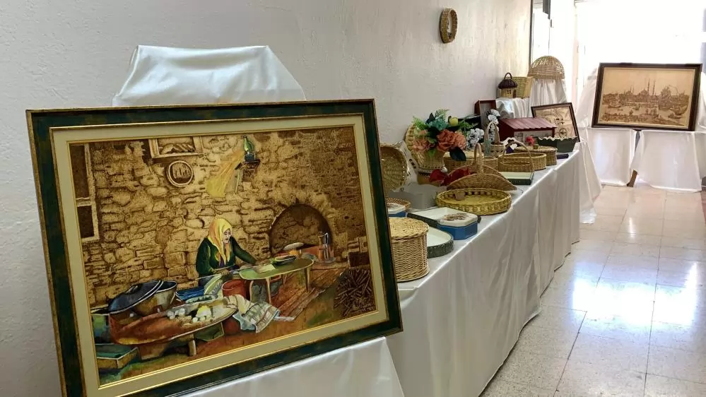 Karaman’da Kursiyerlerden Sanat Şöleni: El Emeği Göz Nuru Eserler Sergilendi