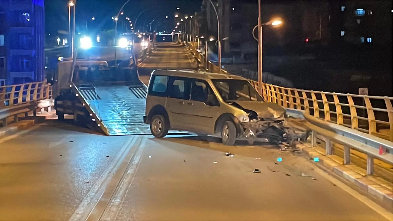 Karaman’da Gece Saatlerinde Trafik Kazası: 1 Yaralı
