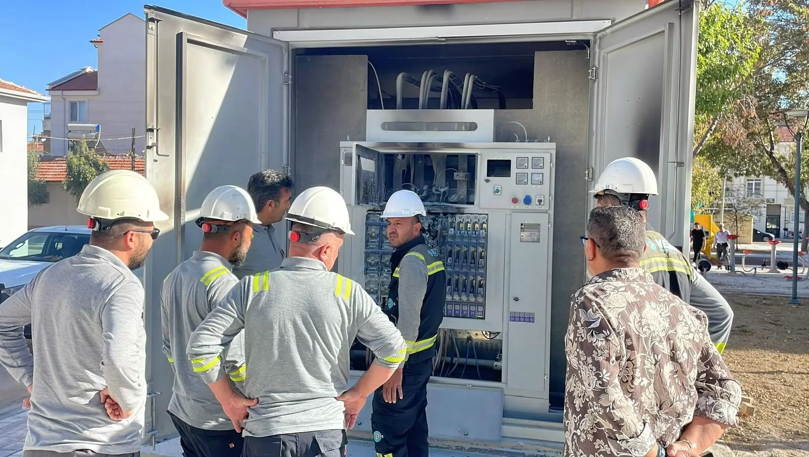 Karaman’da Elektrik Trafosunda Yangın Paniği