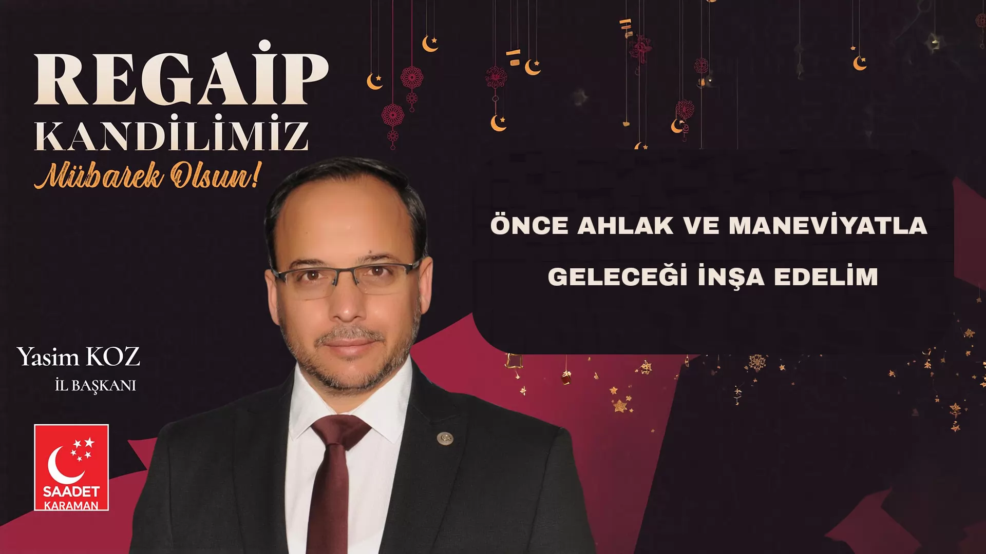 Saadet Partisi Karaman İl Başkanı Yasim Koz'dan Basın Açıklaması 